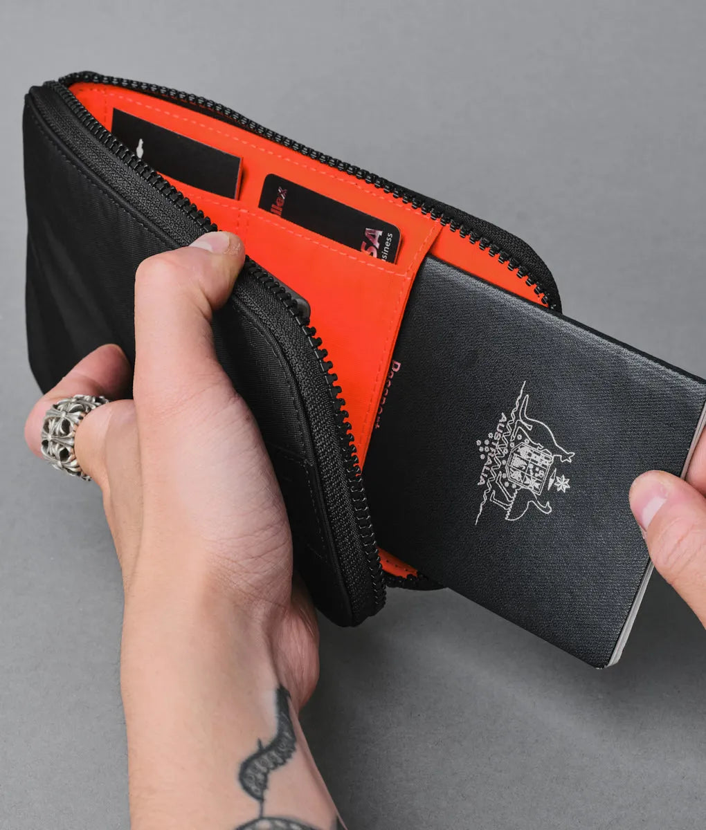 Zip Travel Wallet 全拉鏈式旅遊長銀包