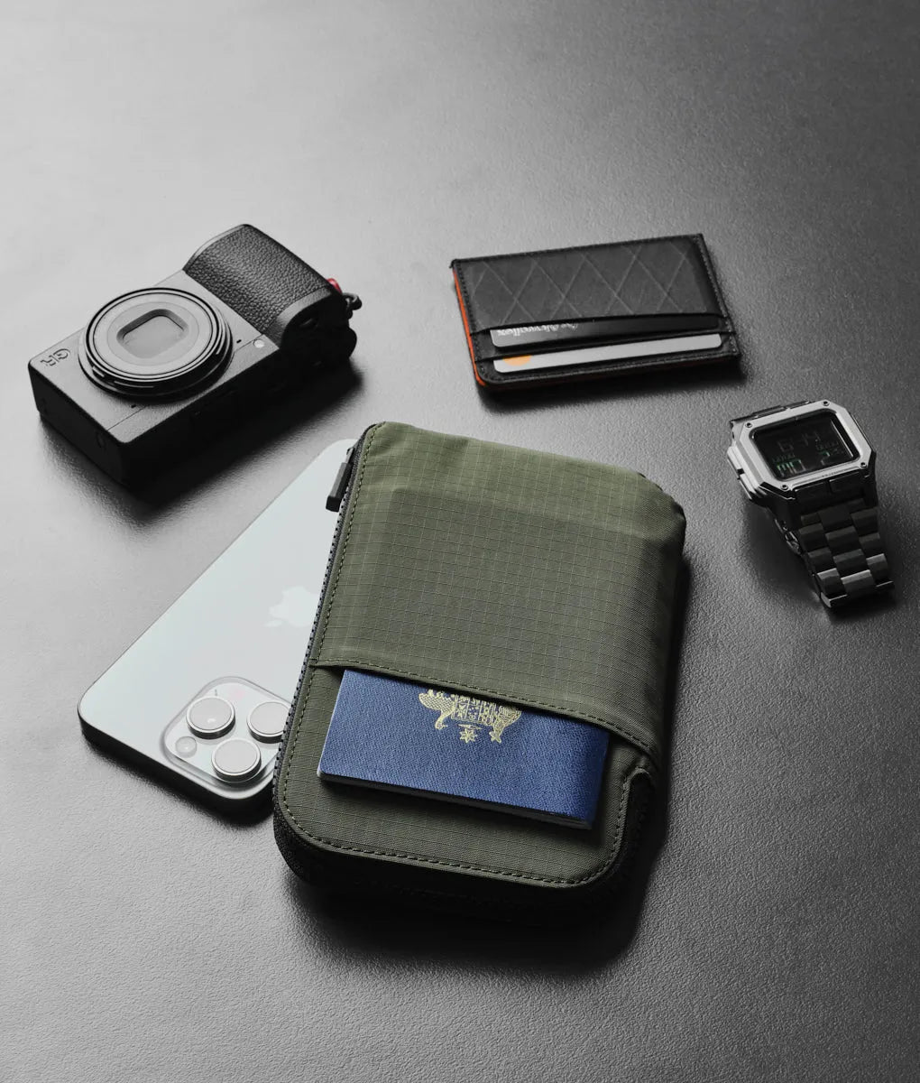 Zip Travel Wallet 全拉鏈式旅遊長銀包