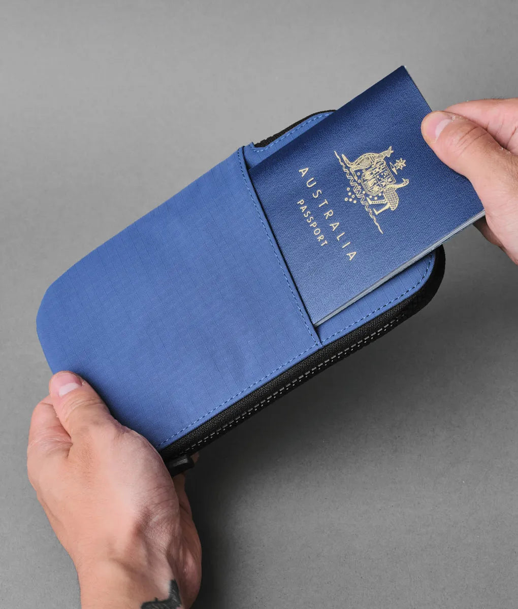 Zip Travel Wallet 全拉鏈式旅遊長銀包