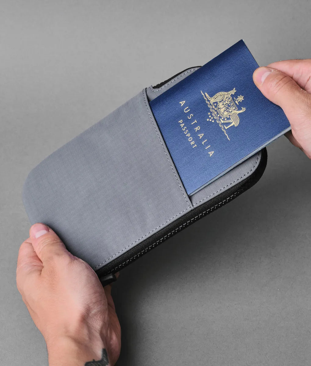 Zip Travel Wallet 全拉鏈式旅遊長銀包