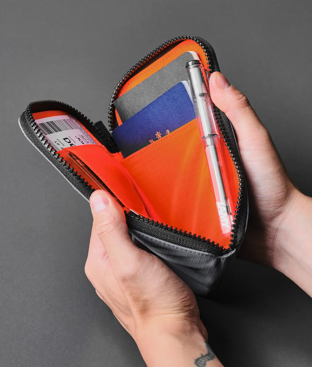 Zip Travel Wallet 全拉鏈式旅遊長銀包