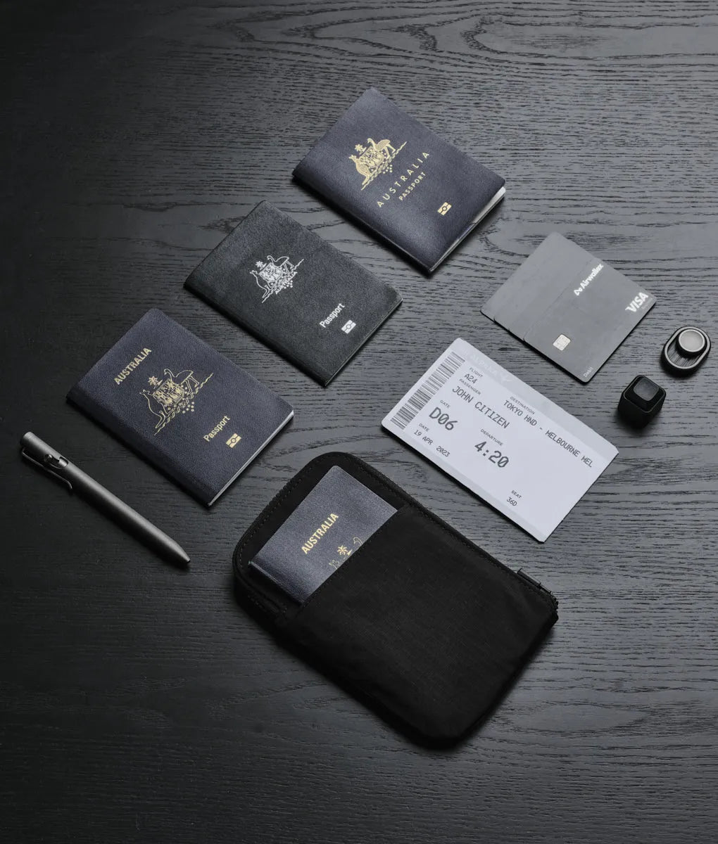 Zip Travel Wallet 全拉鏈式旅遊長銀包