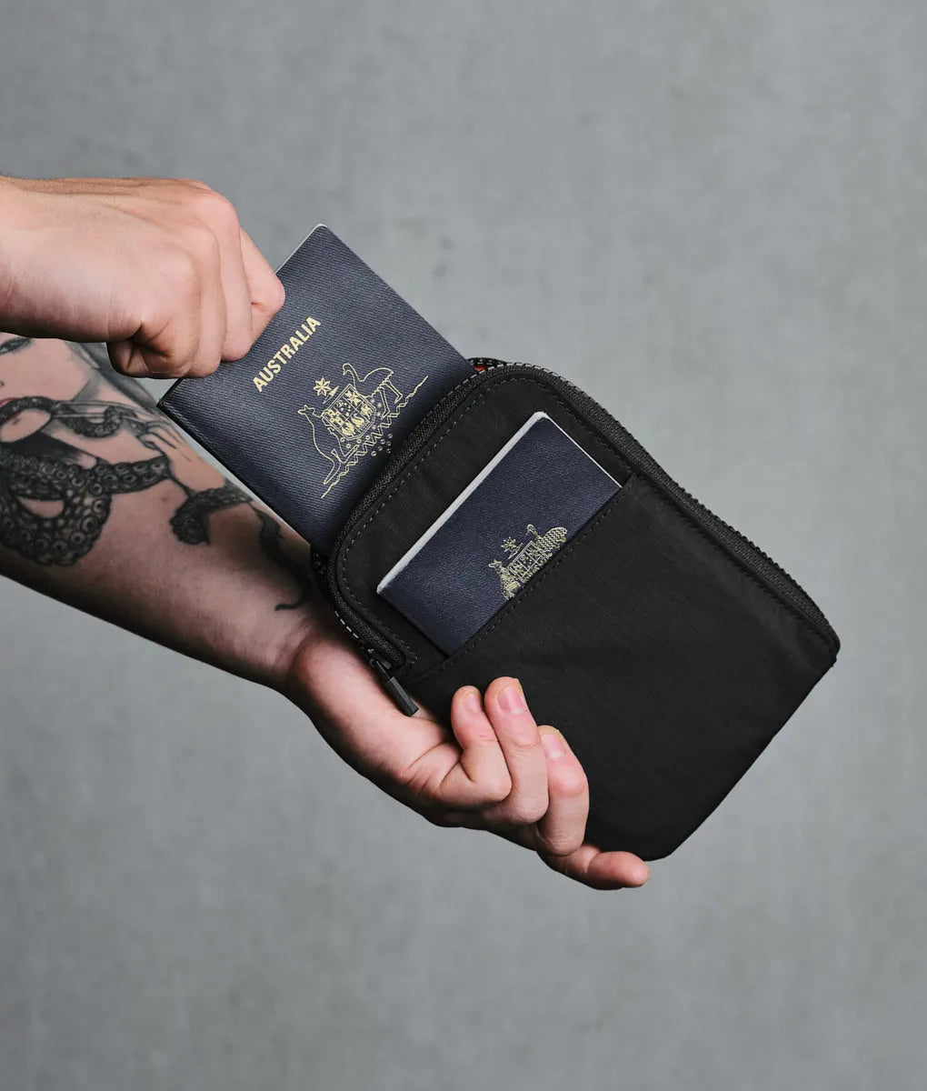 Zip Travel Wallet 全拉鏈式旅遊長銀包